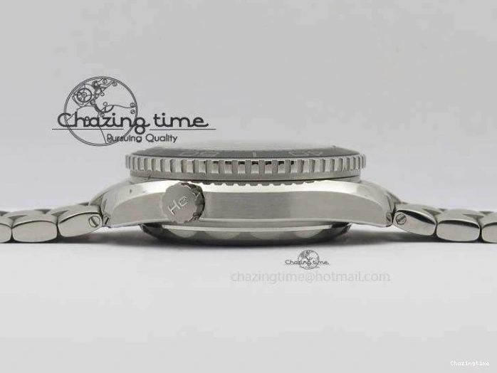 1223 Planet Ocean Master Chronometer Chrono SS OM 1:1 Best Edition Gray Dial On SS Bracelet A Reliable 8180